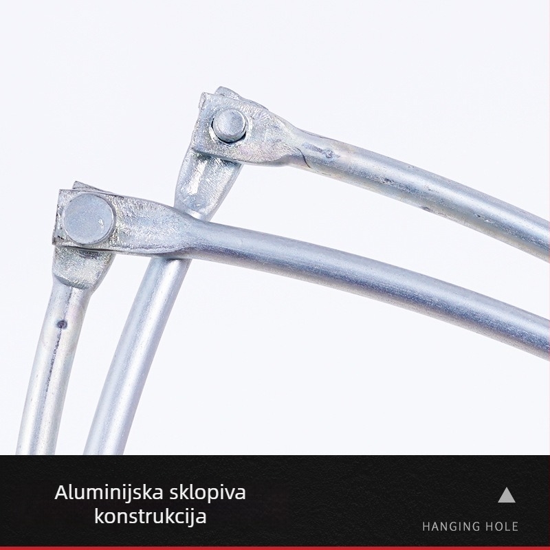 Aluminijska legura sklopa glava mreže za štap – fine oči