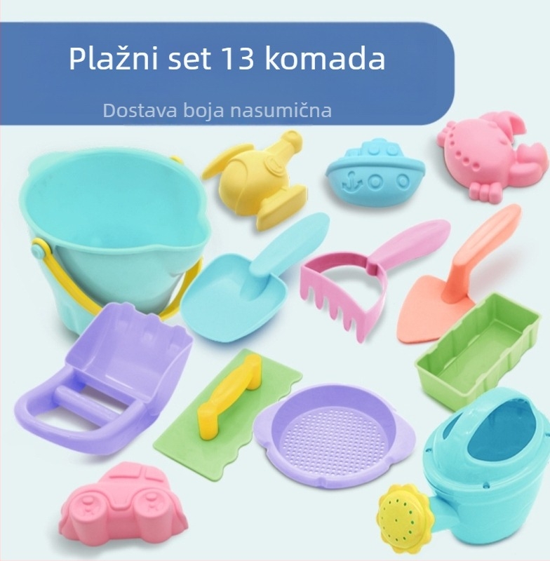 Igračke za vodu i pijesak za djecu — ABS+PP, uzrast 4–6 godina, razvija koordinaciju ruka-oca i vještine kroz interaktivnu igru s roditeljima