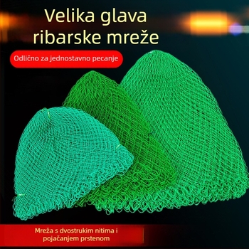 Hongliang Ručno pleteni najlonski ribolovni mrežni vrh s Daqing mrežom