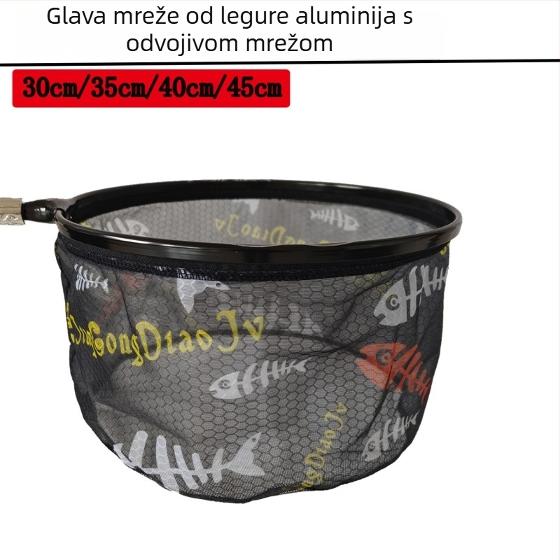 Dijeljiva kružna glava mreže od aluminijske zliatine za ribarske mreže – Yonghao Fishing Gear