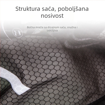 Glava mreže od karbonskog legura s nano premazom, ultra lagana i čvrsta, otporna na ogrebotine za ribolov