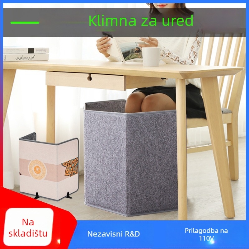 Pod-stolni grijač za stopala LY-PH103 – 220V, priključak, 10W, automatsko isključivanje nakon 3 sata i 3/6/9-satni tajmer