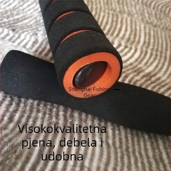 Mini teleskopska štapa za ribolov od nehrđajućeg čelika s nastavkom za mrežu i glavom u obliku žlice