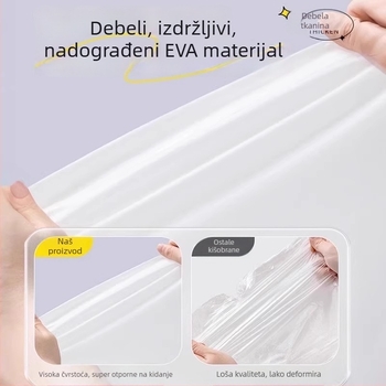 PVC pončo za odrasle — jednoplošni dizajn, vodootporno s PVC ljepilom slojem, za outdoor planinarenje, ponovna uporaba