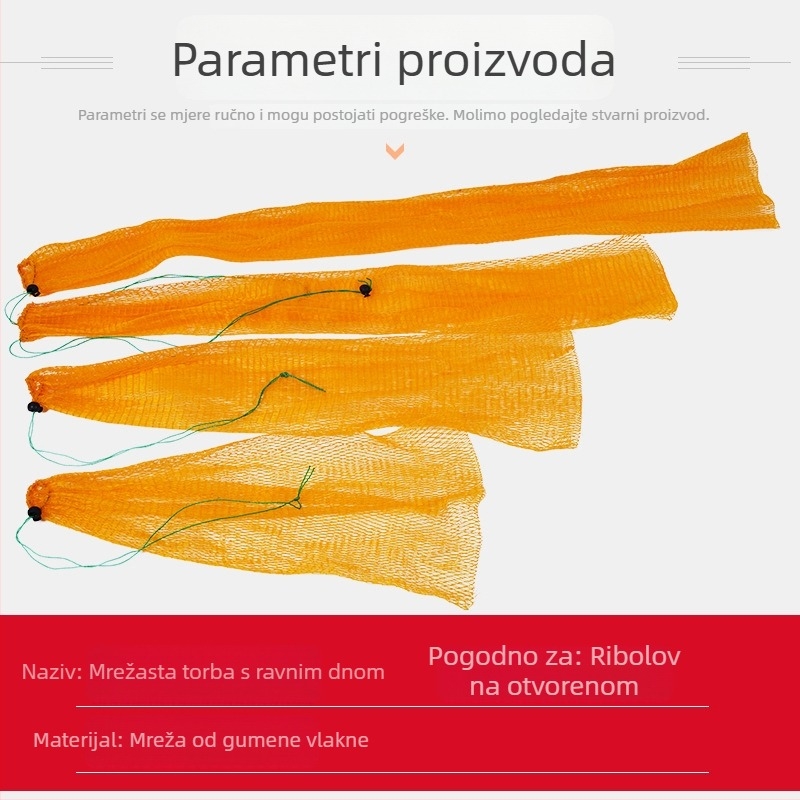 Quartet Fishing Gear Torba za mrežu za ribu - Prenosiva polieteilenska mreža
