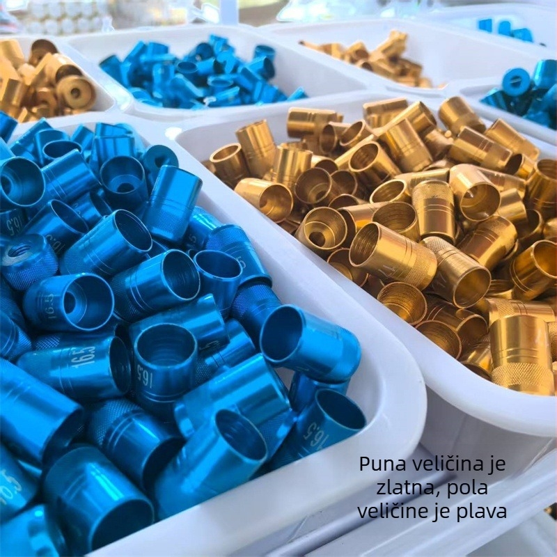 Konektor za štap za ribolov – prilagođena glava harpon, DIY dodatak, aluminijska legura