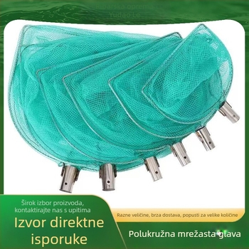 Nehrđajuća čelična glava mreže za ribolov s čvrstom mrežom; Marka: Fishing fun; Materijal: Nehrđajući čelik; Glavno područje prodaje: Drugo; Privatna marka: Ne