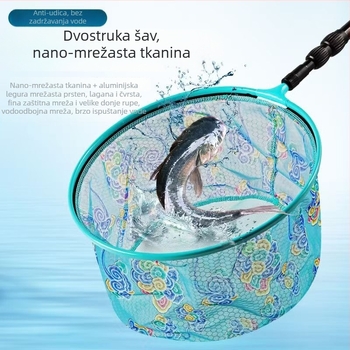 Glava mreže za ribolov, od aluminijsko-magnezijske legure, nepravilnog oblika