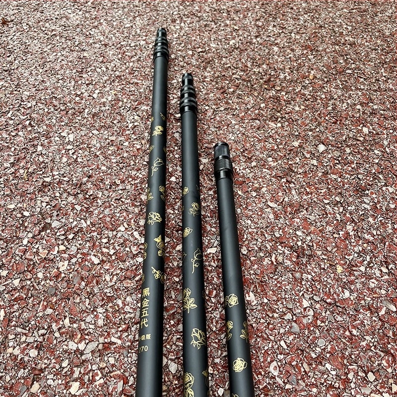 Karbonski štap za mrežu za ribolov s pjenastim ručkom, teleskopski, 2–3 sekcije