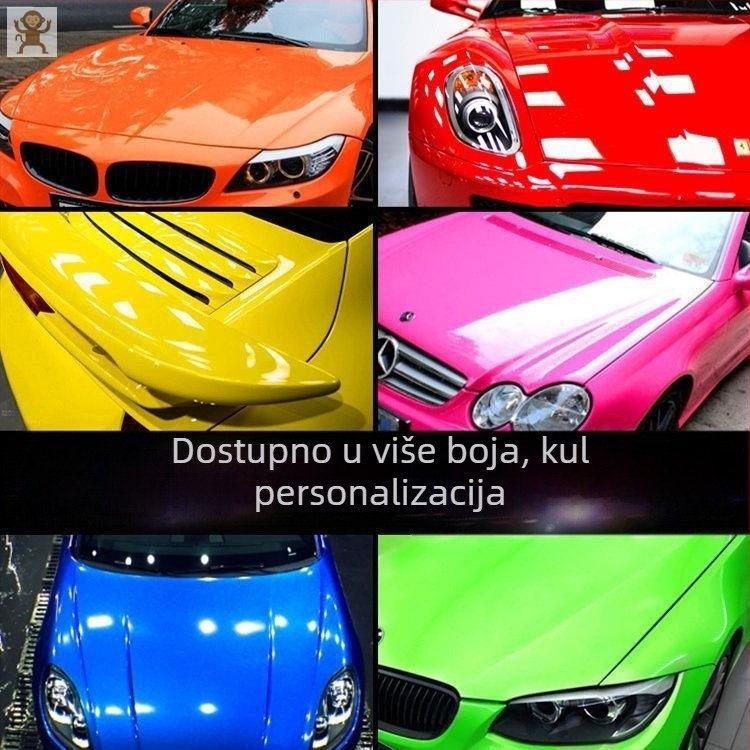 Naljepnica za karoseriju automobila – DIY, sjajan vinil premaz, instalacija ljepilom, broj proizvoda tb-717627242974