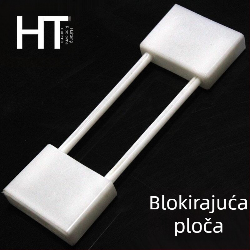 Set trostrane ribarske mreže s pločom za zaključavanje i plutajućom pločom