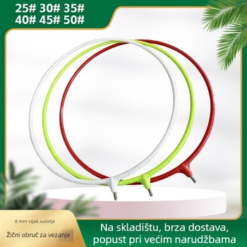 Mrežni prsten za ribolov s plastičnom mrežastom glavom i univerzalnim sučeljem — mrežni materijal: plast