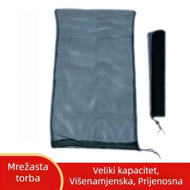 Dinghai Nylon mrežasta torba za voće i povrće, prozračna, pleteni dizajn