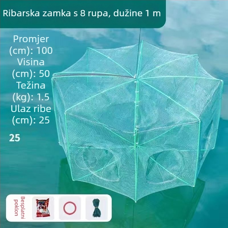 Fruit plastični sklopivi kavez za ribe, Kina