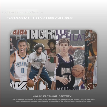 Memorijalna pamučna majica Bulls Rodman, opušten kroj, kratki rukav, okrugli izrez, digitalni tisak