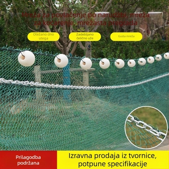 Ribarske mreže za ribnjake i rezervoare: tračne mreže, mreže za čišćenje ribnjaka, mreže za odvajanje rezervoara, mreže protiv zagađenja, mreže za uzgoj riba, mreže za hvatanje riba