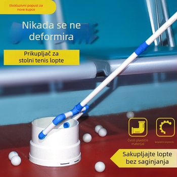 Rintifia Uređaj za prikupljanje lopti za stolni tenis — 700 g, Materijal 21561418344, Pogodno za stolni tenis i badminton
