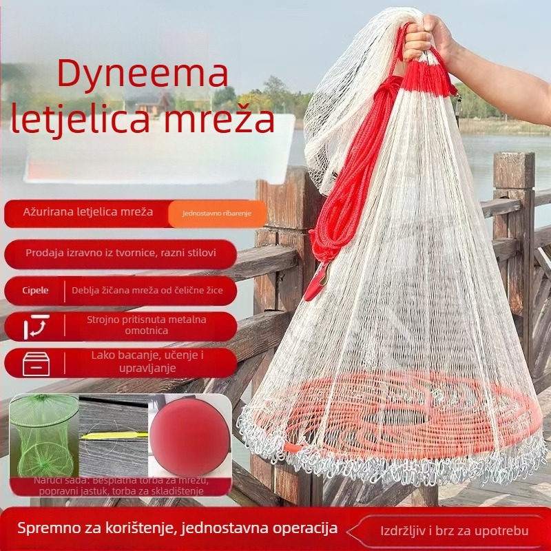 Chengrui ručno bačena mreža, model 001, materijal: Dali horse line