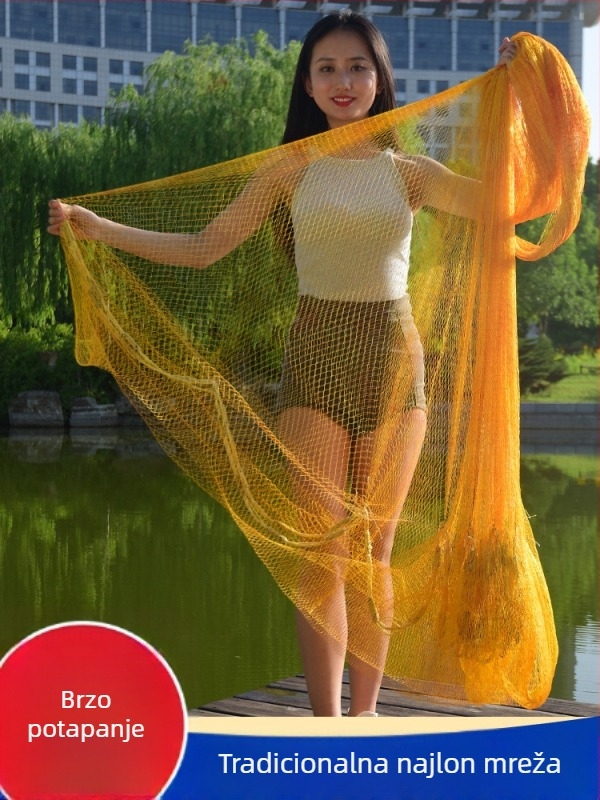 Najlon mreža za bacanje – ručno bacanje, tradicionalni dizajn, marka Yitong Xinghua
