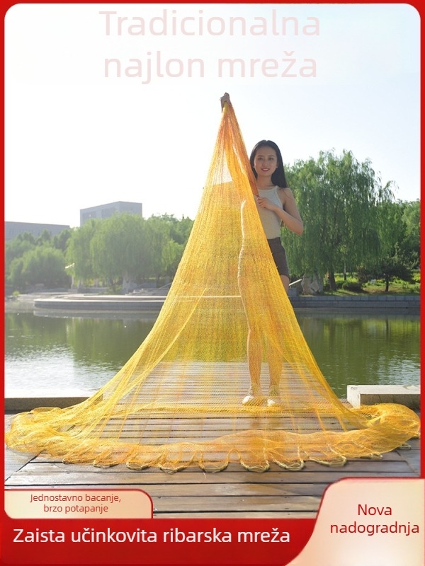 Najlon mreža za bacanje – ručno bacanje, tradicionalni dizajn, marka Yitong Xinghua
