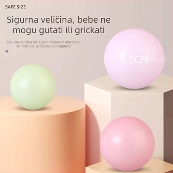 Ocean Ball Dječja igračka za kupanje, plastična kugla za žvakanje, šarena ambalaža, 3C potvrda 2023152202047939