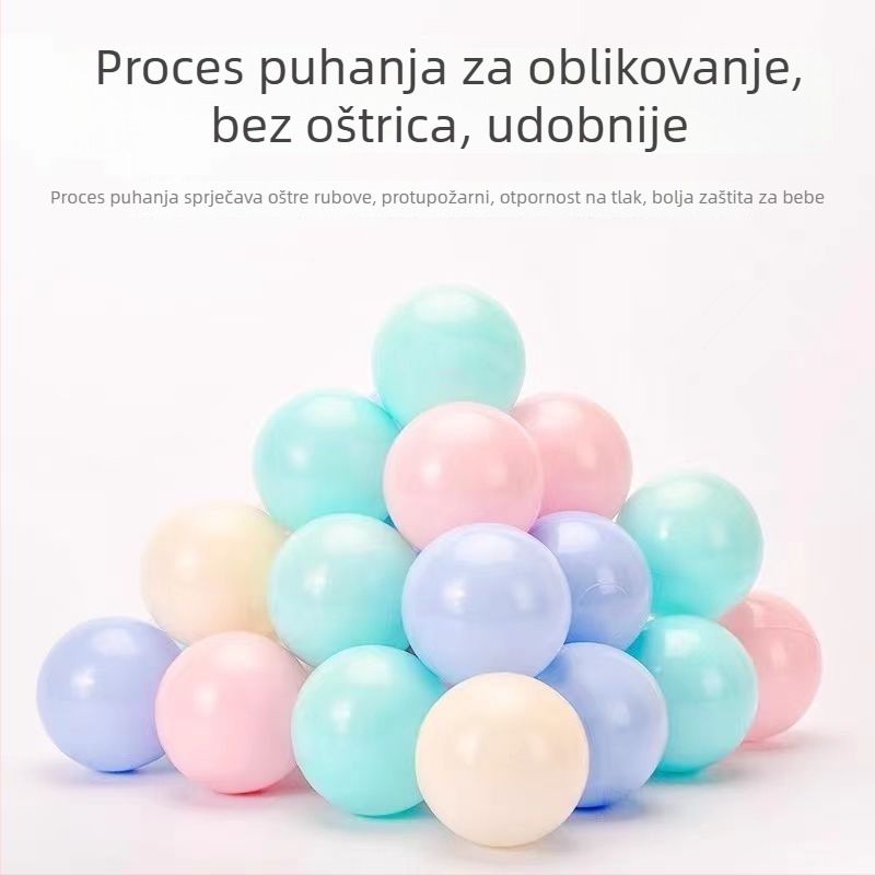 Ocean Ball Dječja igračka za kupanje, plastična kugla za žvakanje, šarena ambalaža, 3C potvrda 2023152202047939