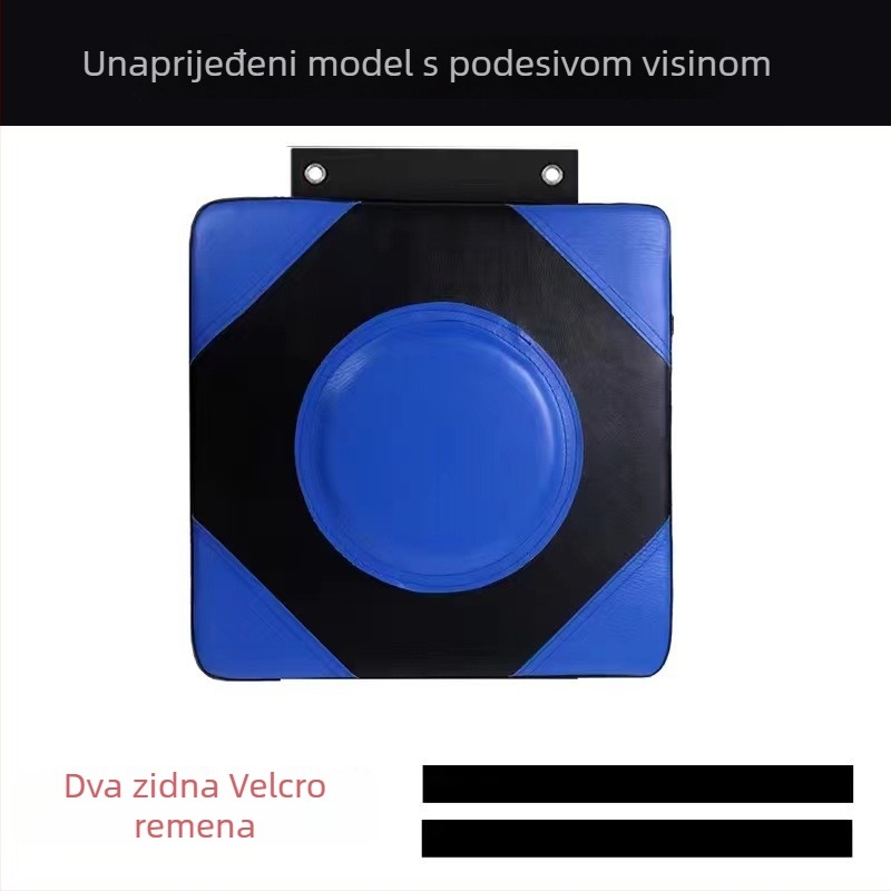 Stijeni boksački cilj za trening na zidu, od Oxford platna i PU kože, 1500 g, za fitness trening.