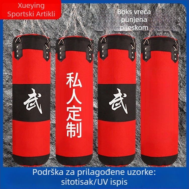 Vješeni boksački džak za trening, Oxford platno, model 002103, kod 010, pogodna za fitness i borilačke vještine
