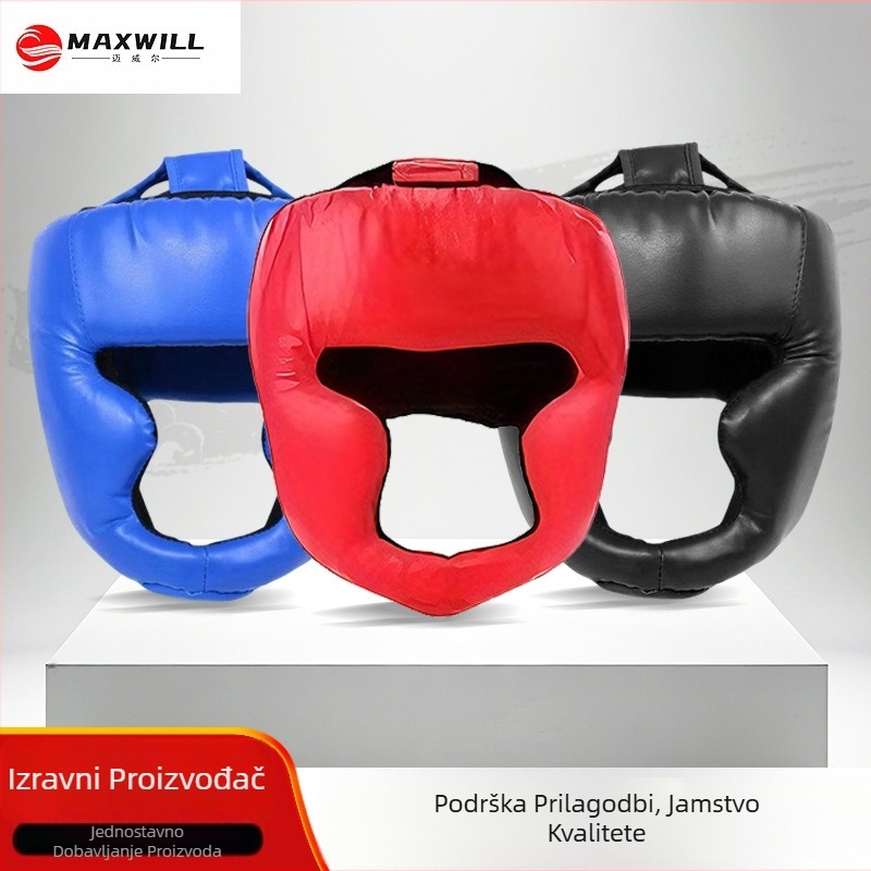 Marvell boksačka kaciga s zaštitom lica za odrasle, Taekwondo i Sanda, oprema za borilački trening