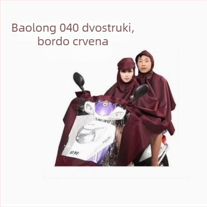 Pončo za motocikl i električno vozilo, Oxford platno, PVC ljepilo, za odrasle, 1–2 osobe, Tyrannosaurus