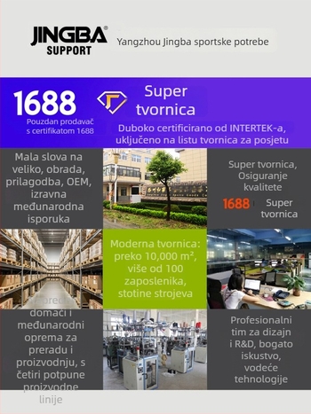 JINGBA Zaštita zgloba za više sportova – najlon, zaštita zgloba, za odrasle, košarka, tenis, boksa, badminton, dizanje utega, Bracer