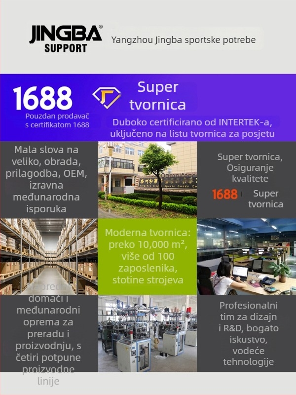 JINGBA Zaštita zgloba za više sportova – najlon, zaštita zgloba, za odrasle, košarka, tenis, boksa, badminton, dizanje utega, Bracer