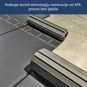 Taekwondo podloga, bezšivna XPE površina, apsorpcija udaraca za borilačke vještine