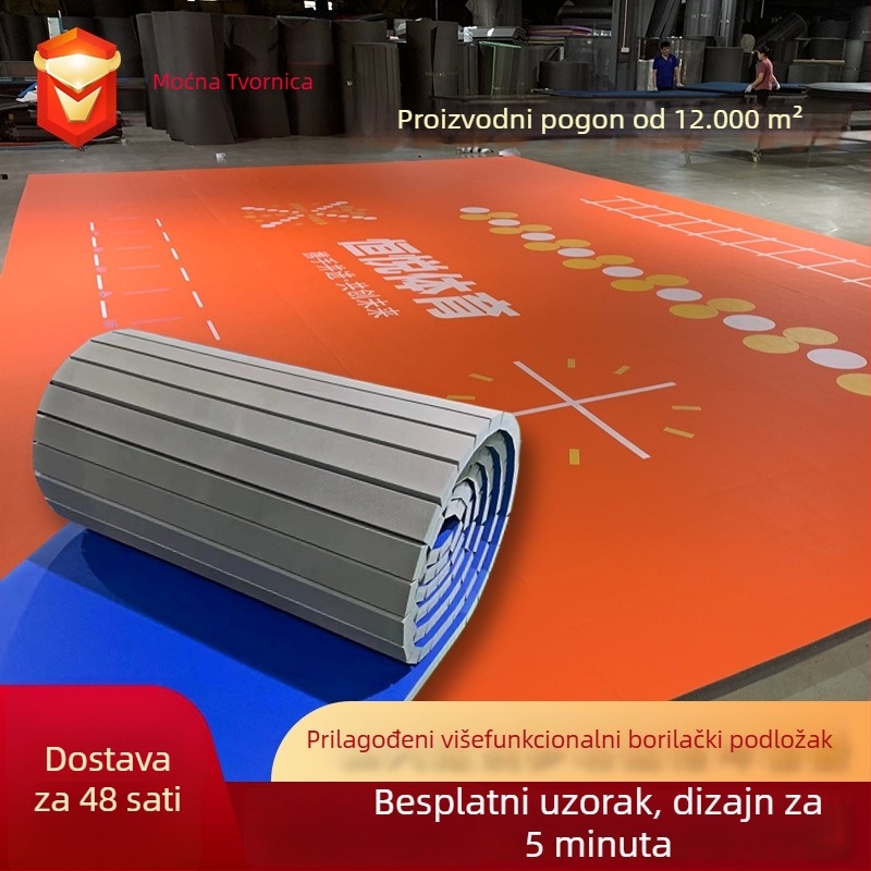 Taekwondo podloga, bezšivna XPE površina, apsorpcija udaraca za borilačke vještine