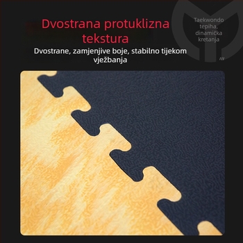 Taekwondo podni prostirka EVA пjene, kvadratni oblik, mrežasti uzorak, periva