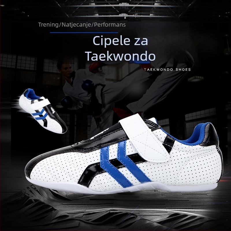 Unisex Taekwondo tenisice, prozračna potplata od Beef-Tendon, poliester materijal