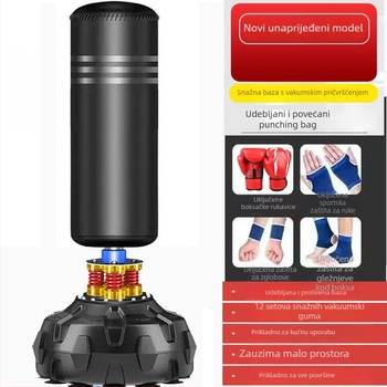 Senba boksački džak, PU materijal, vertikalni dizajn, za kućnu upotrebu