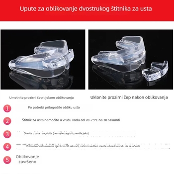 Saikang zaštita za zube – EVA, vertikalni stil, za boksa, taekwondo i sanda