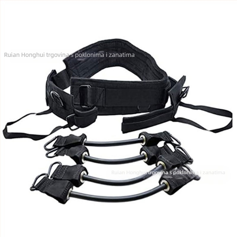 Luting set za trening nogu s elastičnim užetom i otporom trakom za čučnjeve i eksplozivnu snagu