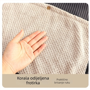 Kuhinjska pregača – vodootporna, kompozitni materijal, bez rukava, moderni minimalistički dizajn