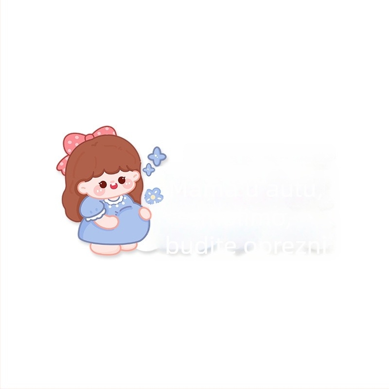 Auto naljepnica za trudnice i podsjetnik za bebu, crtani uzorak, samolijepljiva instalacija, bosivpwssy