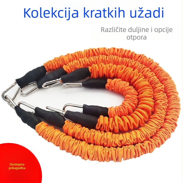 Taekwondo uže otpora za trening – lateksno otporno uže s kukom u obliku I, brenda Men's battle