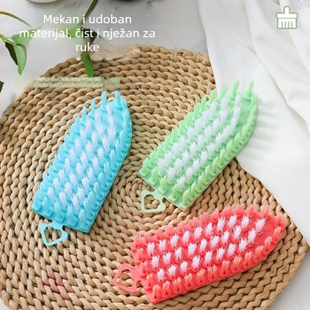 Kuhinjska četka za čišćenje sudopera – savitljiva, bez mrtvih kutova, višenamjenski alat za čišćenje (Plastika, 54 g, 240 kom., 2025)