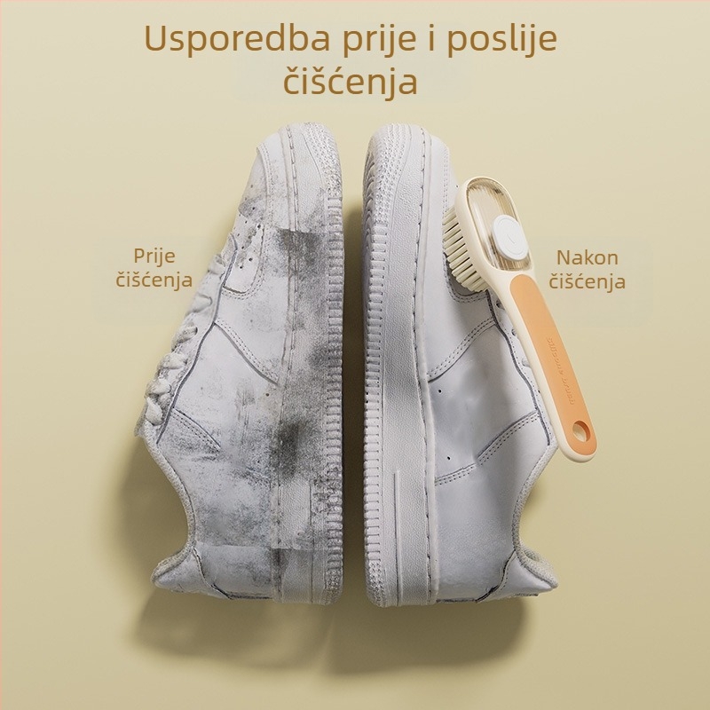 Četka za cipele - najlonske dlačice, njega i dekontaminacija, moderni jednostavni stil, pakiranje 200 kom.