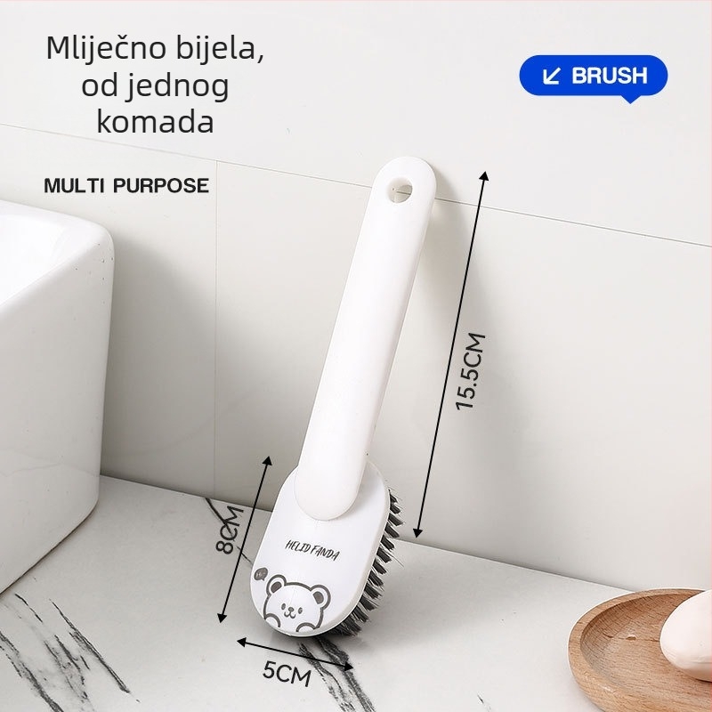 Četka za cipele s dugim držalom za dezinficiranje, PET+PP materijal, Brocade products, moderan jednostavan stil.