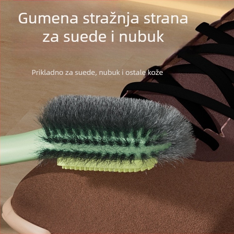 Četka za obuće s dvostrukim čekinjama za dezinficiranje, moderni minimalistički dizajn (Podrijetlo: Zhejiang, Jinhua; Obrada i prilagodba: Da)