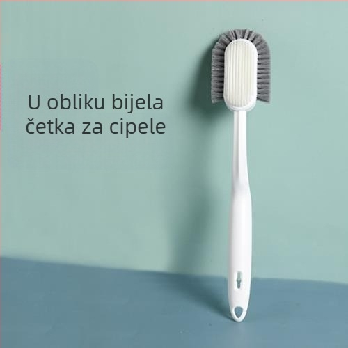 Četka za cipele s dugačkom drškom i mekanim dlačicama – njega, dezinfekcija, otpornost na habanje, moderni minimalistički stil