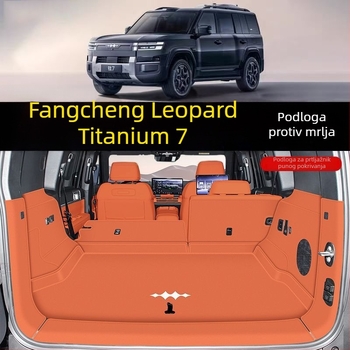 Podloga za prtljažnik Fangchengbao Titanium 7 – potpuno pokriće, unutarnja prilagodba