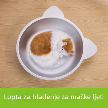 Aluminijsko hlađenje mačjeg kreveta — ljetna rashladna podloga, porijeklo Zhejiang, gnijezdo/kutija za kućne ljubimce, za mačke, dimenzije kutije: 70×41×41.8 cm; 50×45×52.5 cm