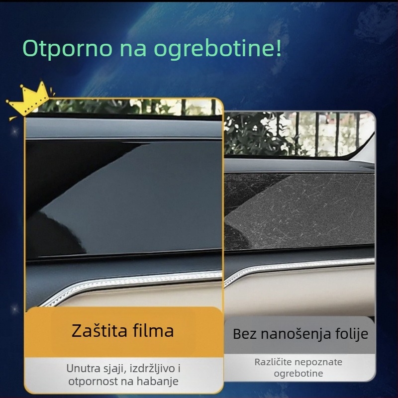 TPU film za zaštitu unutrašnjosti za središnji zaslon upravljačke jedinice Wenjie M5 (24 modela)